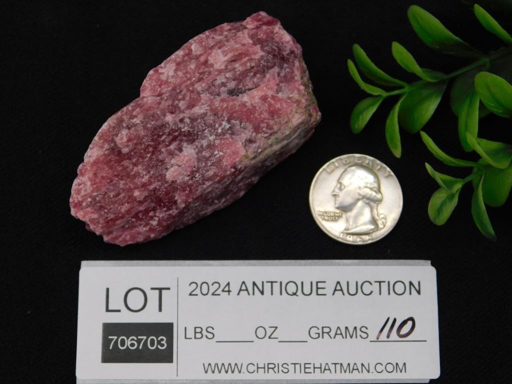 Gem Rhodonite ? 110 Grams - 3
