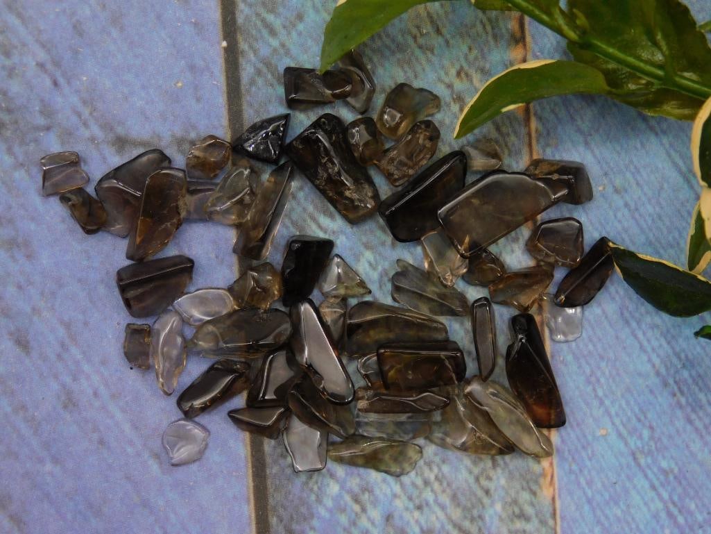 Smokey Quartz Gemstones, 12 Grams ROCK STONE LAPIDARY SPECIMEN (1 of 3)