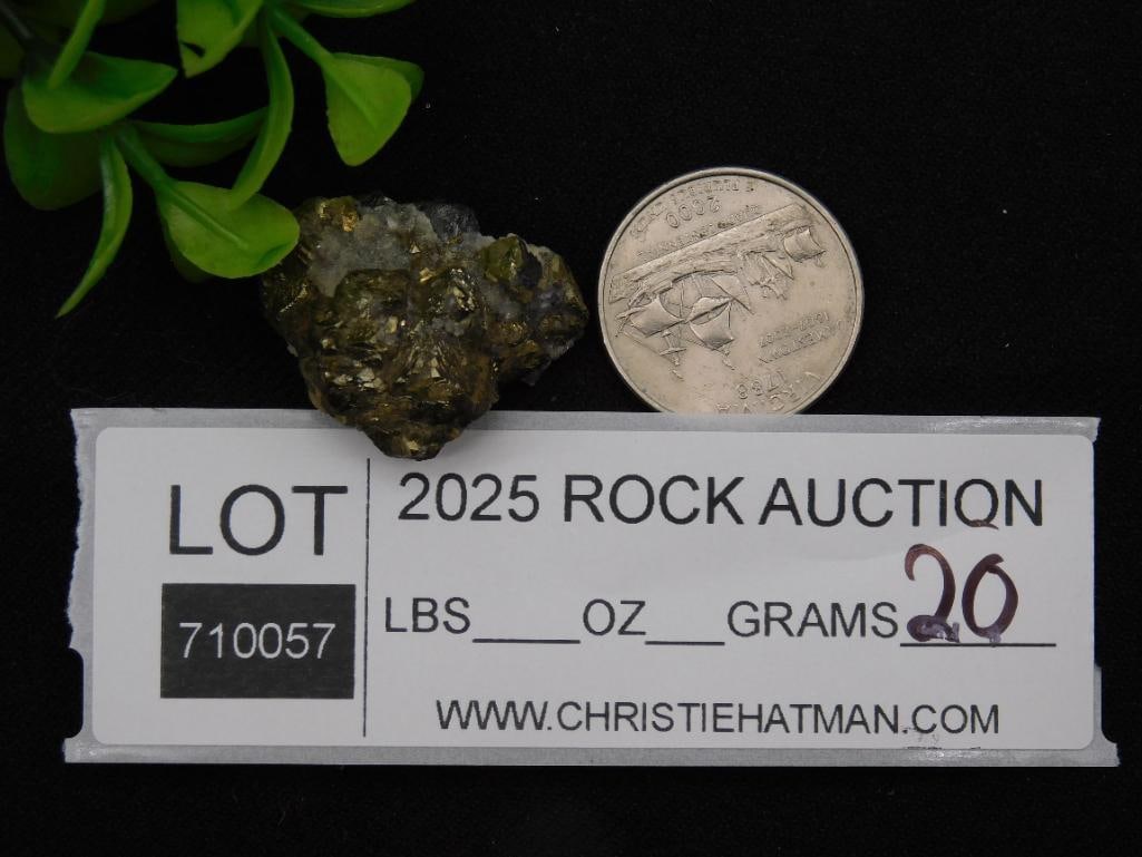 PYRITE ROCK STONE LAPIDARY SPECIMEN - 3
