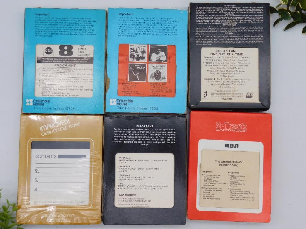 Six Vintage 8-Track Tapes - 2
