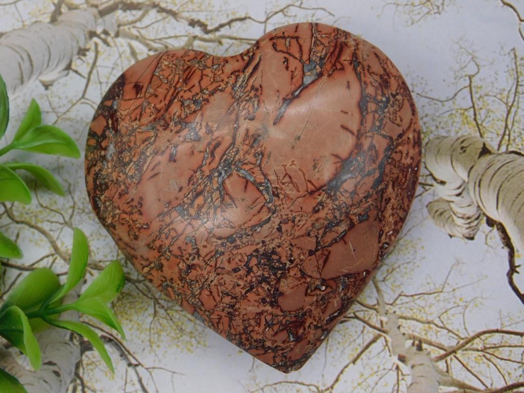 Mookaite Heart Rock Stone Lapidary Specimen: Mookaite Heart Rock Stone Lapidary Specimen