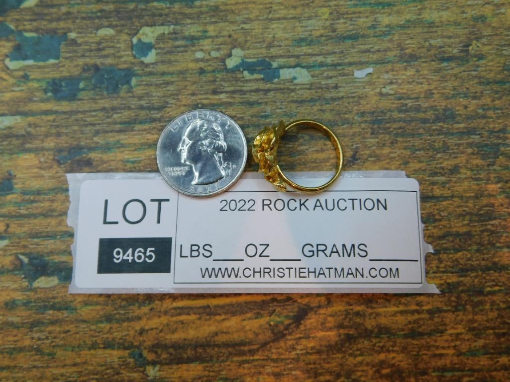 RING ROCK STONE LAPIDARY SPECIMEN - 4