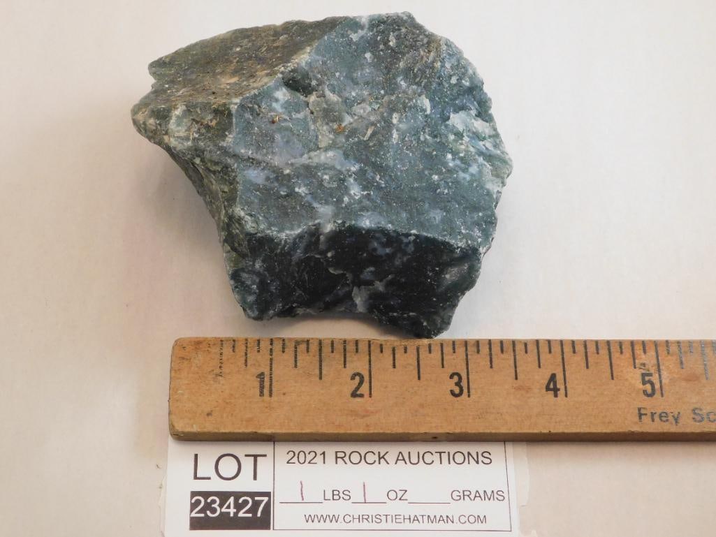 MOSS PLUME ROCK STONE LAPIDARY SPECIMEN - 2