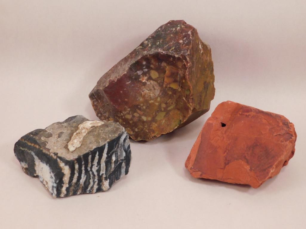 MIXED LOT ROCK STONE LAPIDARY SPECIMEN (1 of 2)