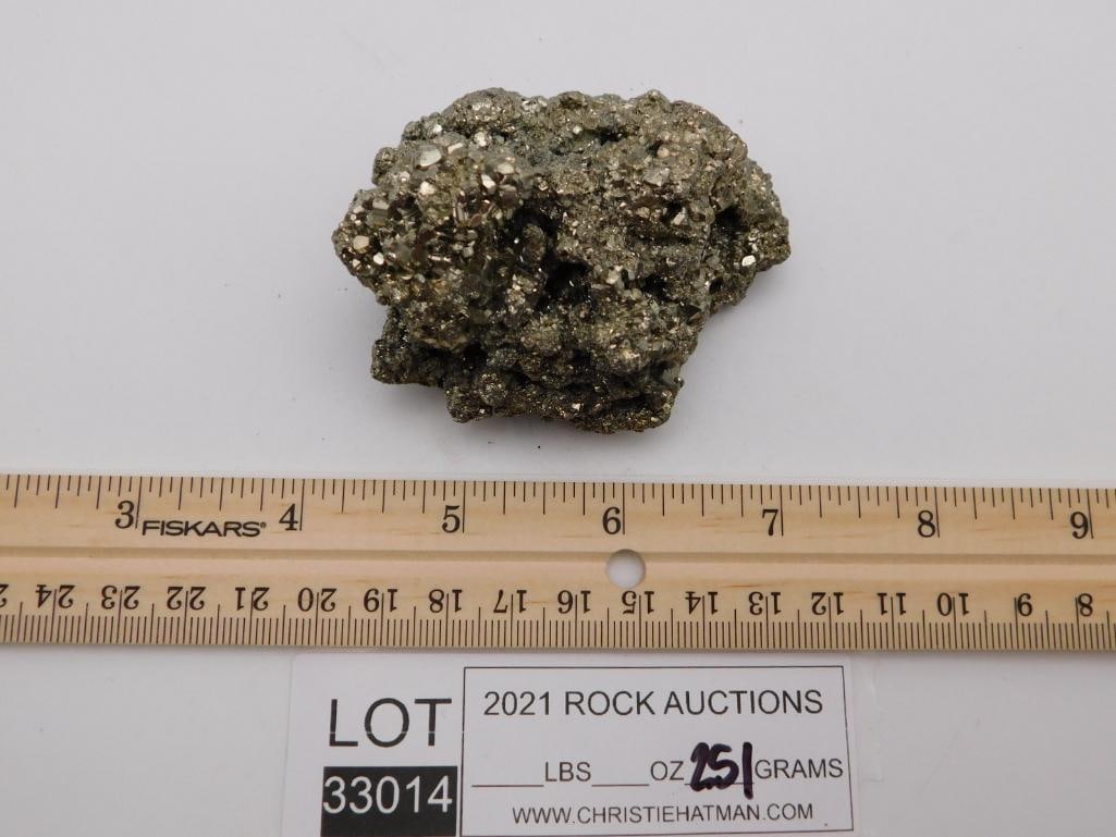 PYRITE ROCK STONE LAPIDARY SPECIMEN - 2
