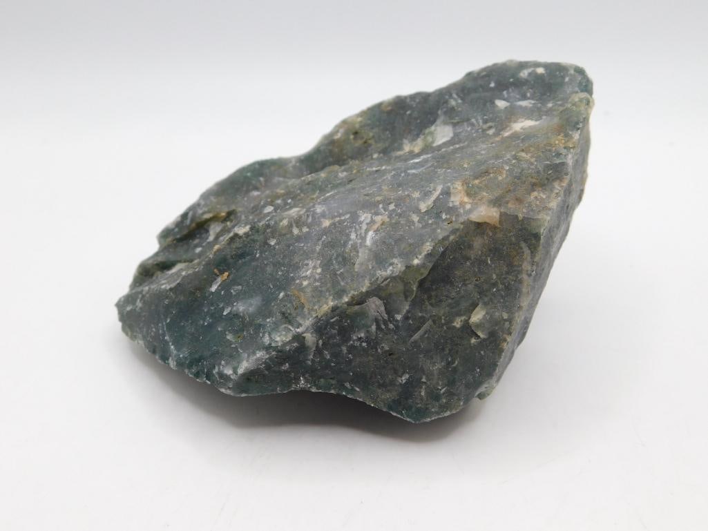 MOSS PLUME ROCK STONE LAPIDARY SPECIMEN: MOSS PLUME ROCK STONE LAPIDARY SPECIMEN