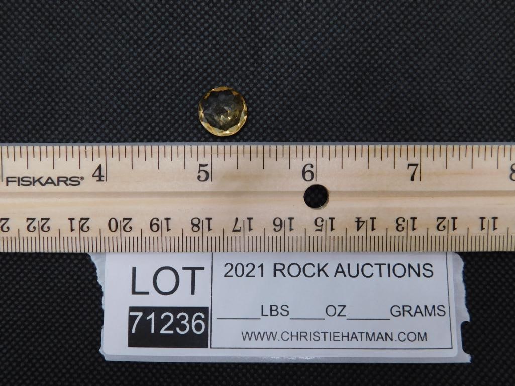 CITRINE ROCK STONE LAPIDARY SPECIMEN - 4