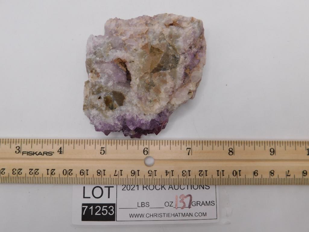 AMETHYST ROCK STONE LAPIDARY SPECIMEN - 3