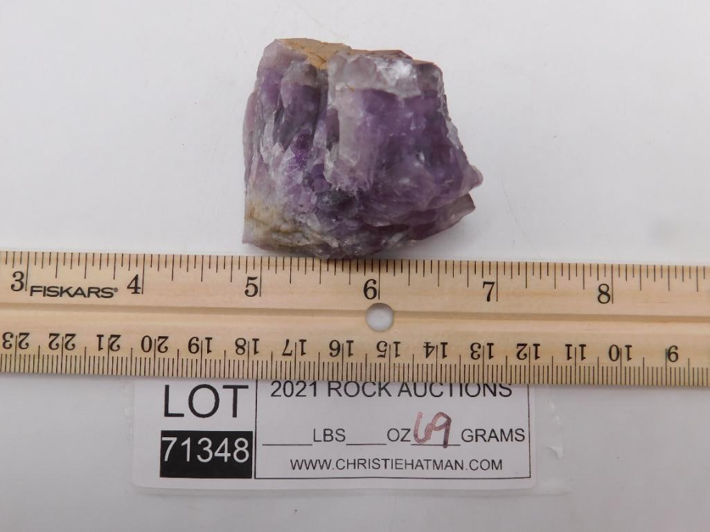 AMETHYST ROCK STONE LAPIDARY SPECIMEN - 3