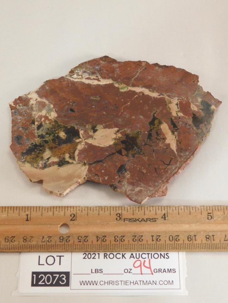 SLAB ROCK STONE LAPIDARY SPECIMEN - 2