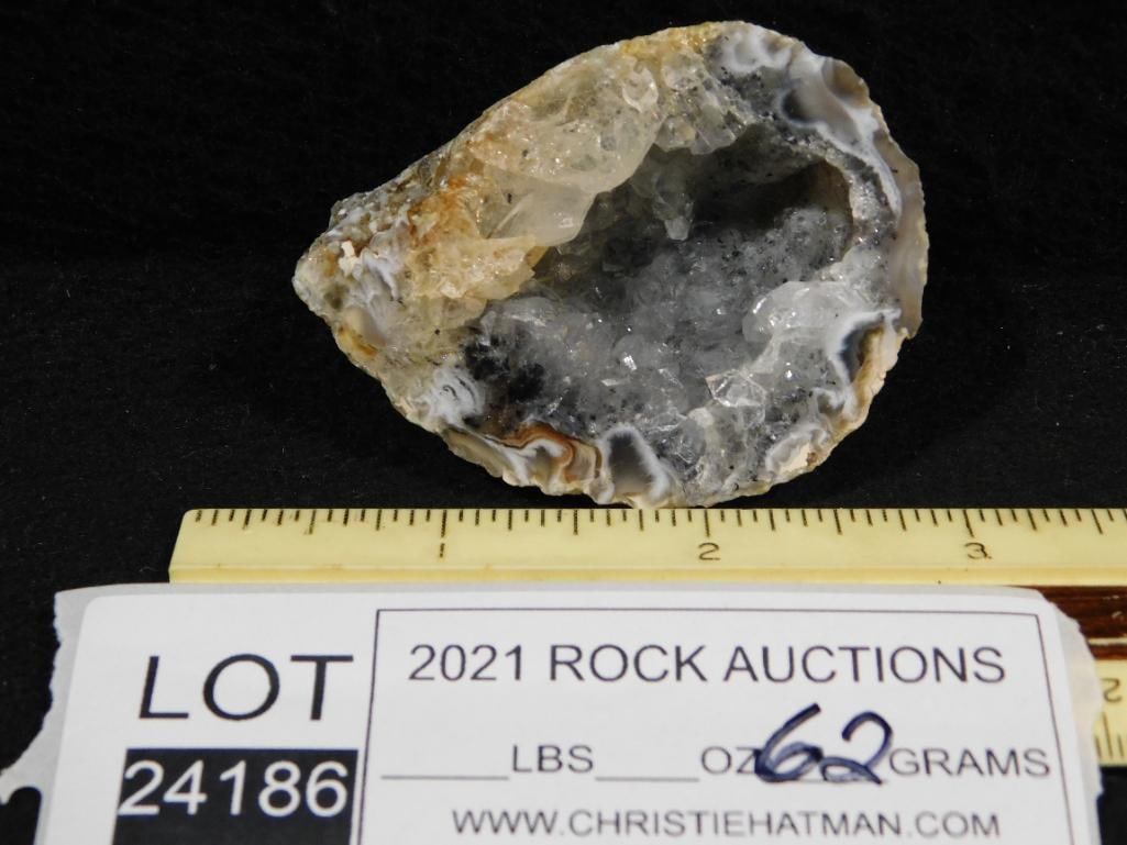 GEODE ROCK STONE LAPIDARY SPECIMEN - 2
