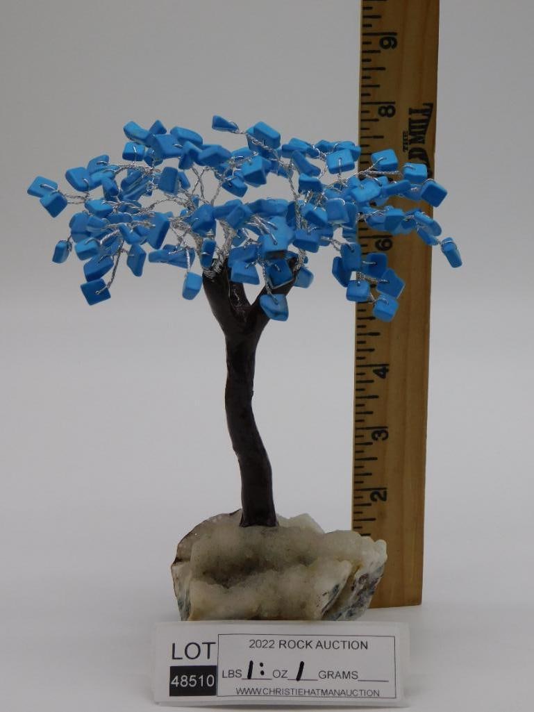 STONE TREE ROCK STONE LAPIDARY SPECIMEN - 2