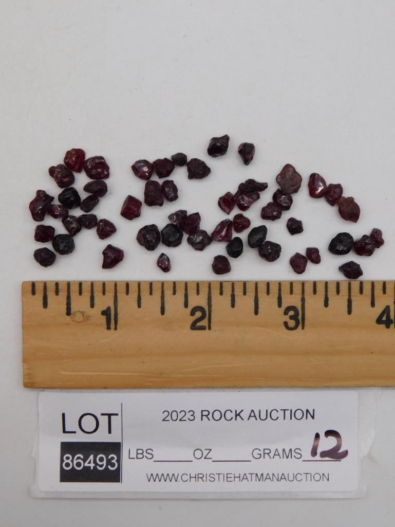 GARNET ROCK STONE LAPIDARY SPECIMEN - 2