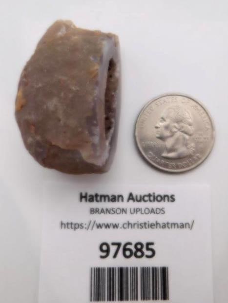 GEODE ROCK STONE LAPIDARY SPECIMEN - 2