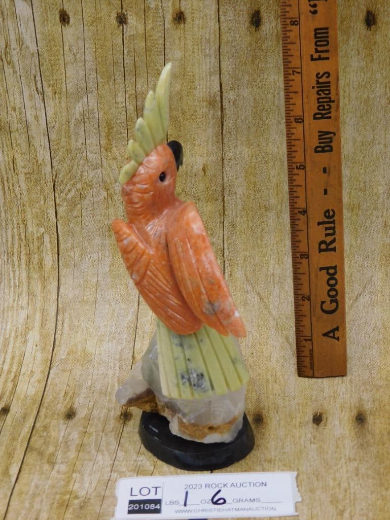 STONE BIRD ROCK STONE LAPIDARY SPECIMEN - 2