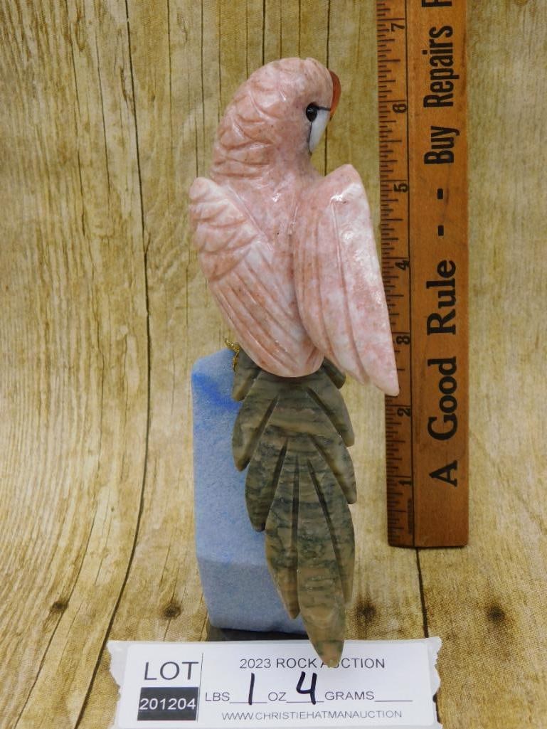 STONE BIRD ROCK STONE LAPIDARY SPECIMEN - 2