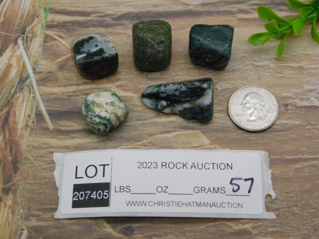 MIXED ROUGH ROCK ROCK STONE LAPIDARY SPECIMEN - 2