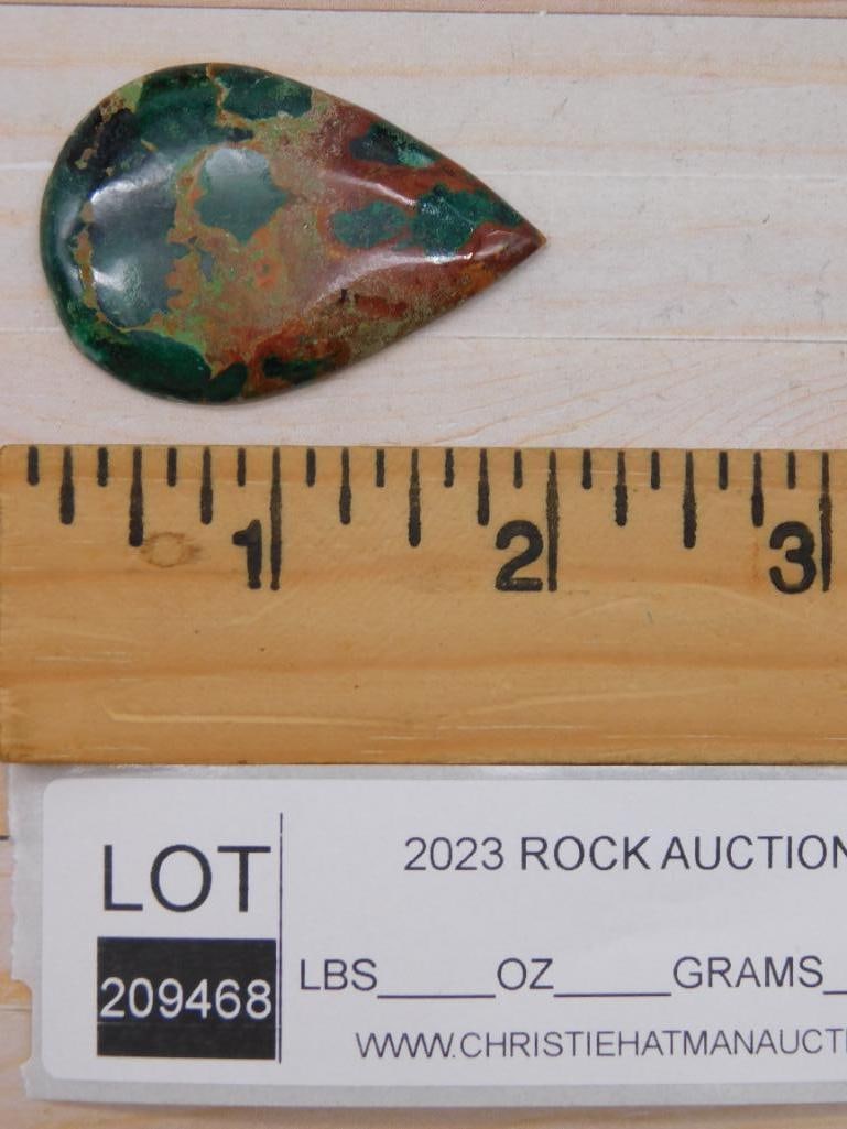CABOCHON ROCK STONE LAPIDARY SPECIMEN - 2