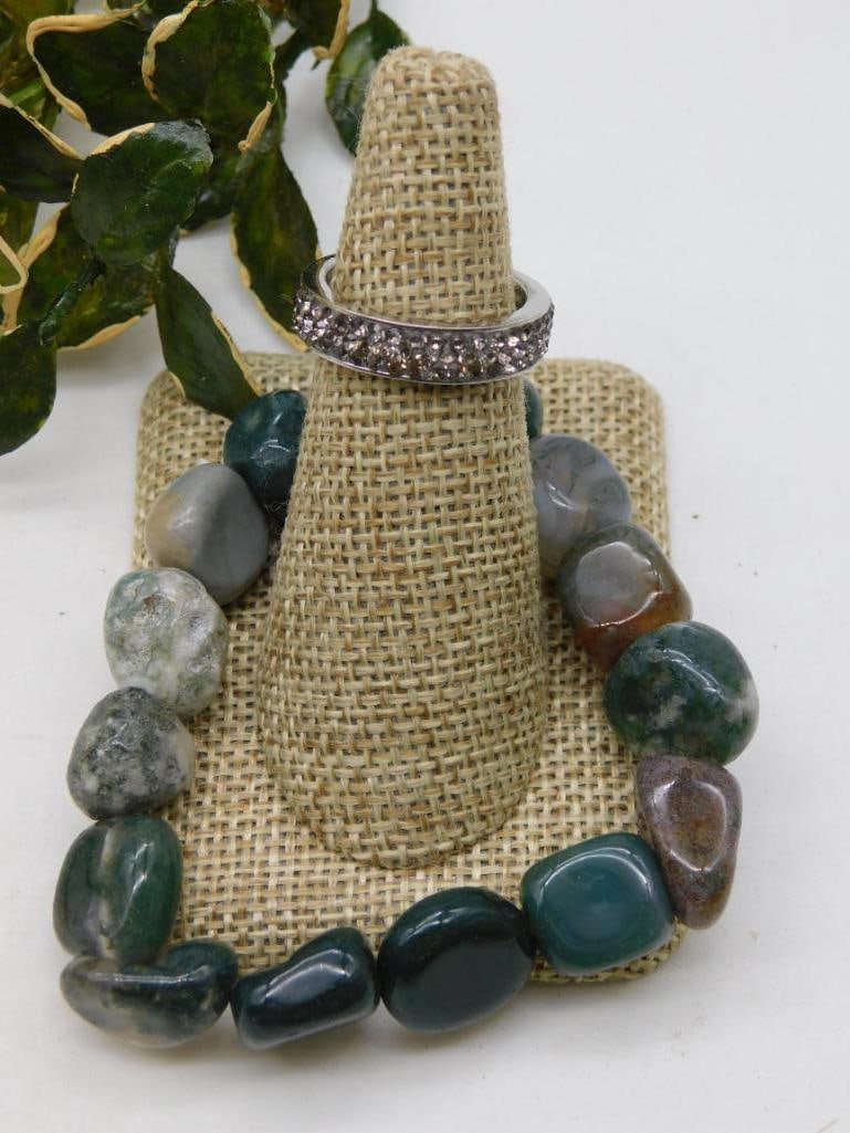 MIXED LOT ROCK STONE LAPIDARY SPECIMEN: MIXED LOT ROCK STONE LAPIDARY SPECIMEN