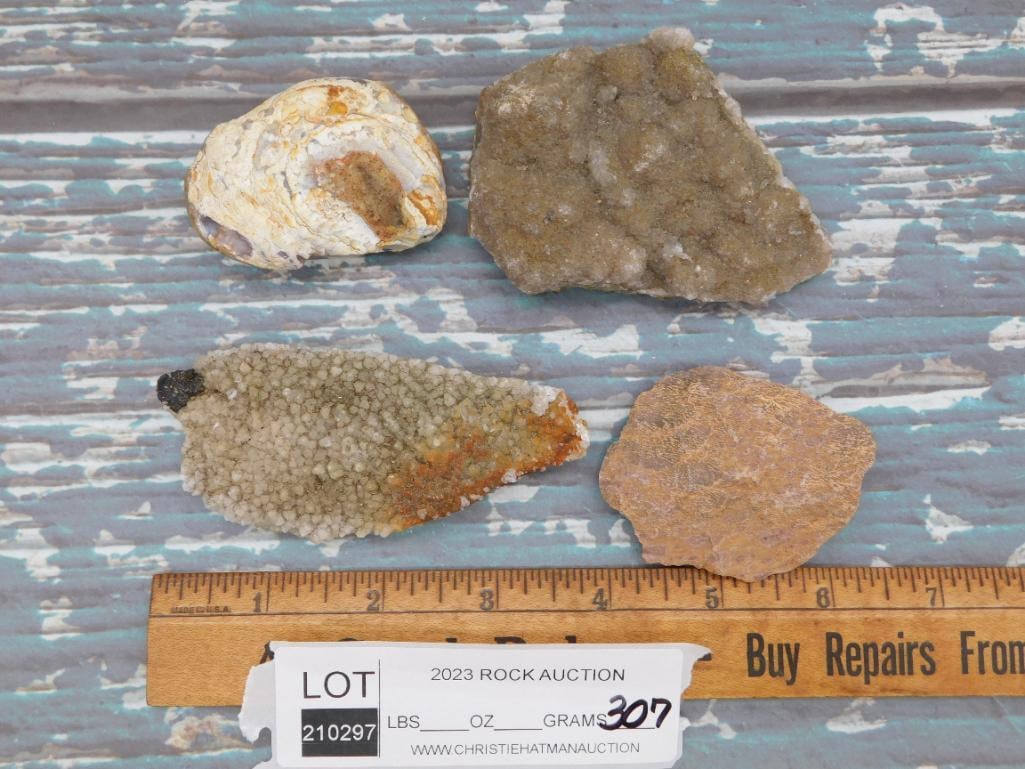 MIXED ROUGH ROCK ROCK STONE LAPIDARY SPECIMEN - 2