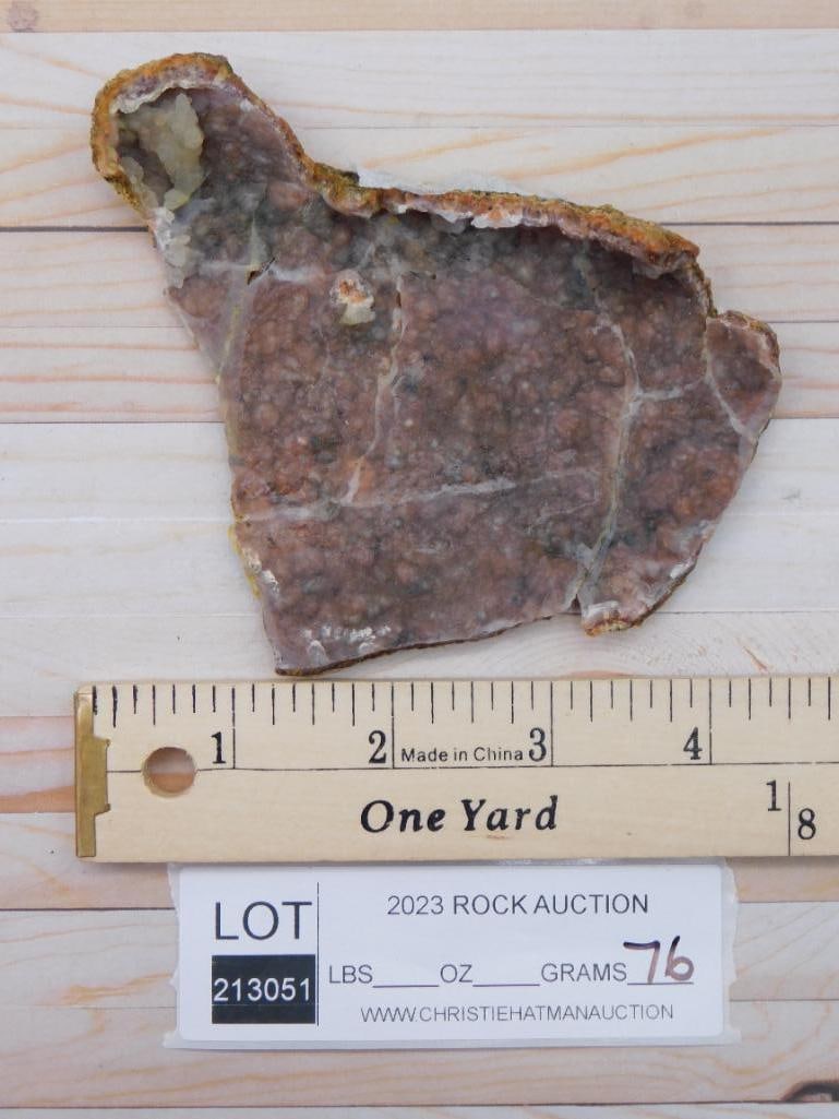 CAVE GEODE ROCK STONE LAPIDARY SPECIMEN - 2