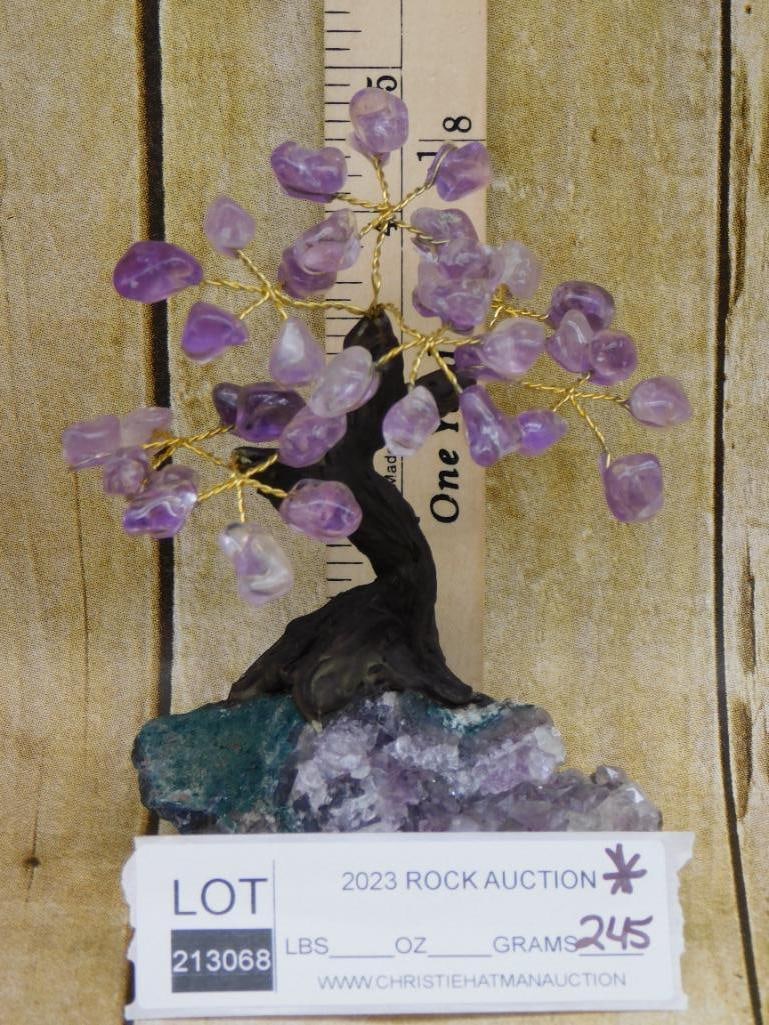 STONE TREE ROCK STONE LAPIDARY SPECIMEN - 2