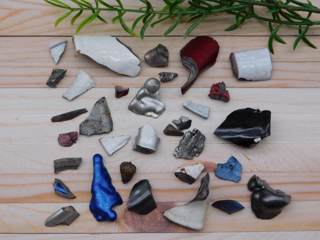 FORDITE MOTOR CITY AGATE ROCK STONE LAPIDARY SPECIMEN: FORDITE MOTOR CITY AGATE ROCK STONE LAPIDARY SPECIMEN