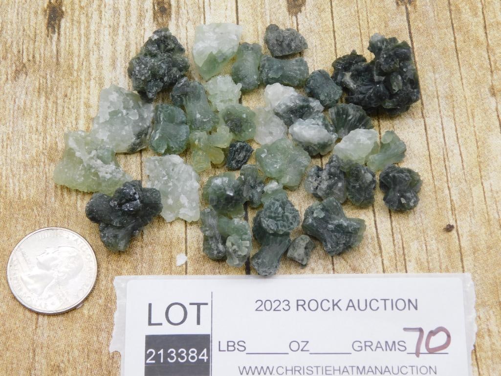 PREHNITE ROCK STONE LAPIDARY SPECIMEN - 2