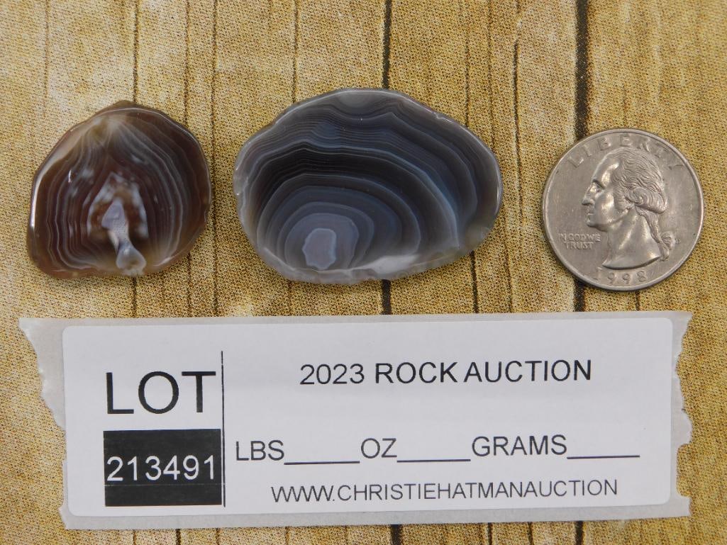 BOTSWANA AGATE ROCK STONE LAPIDARY SPECIMEN - 2