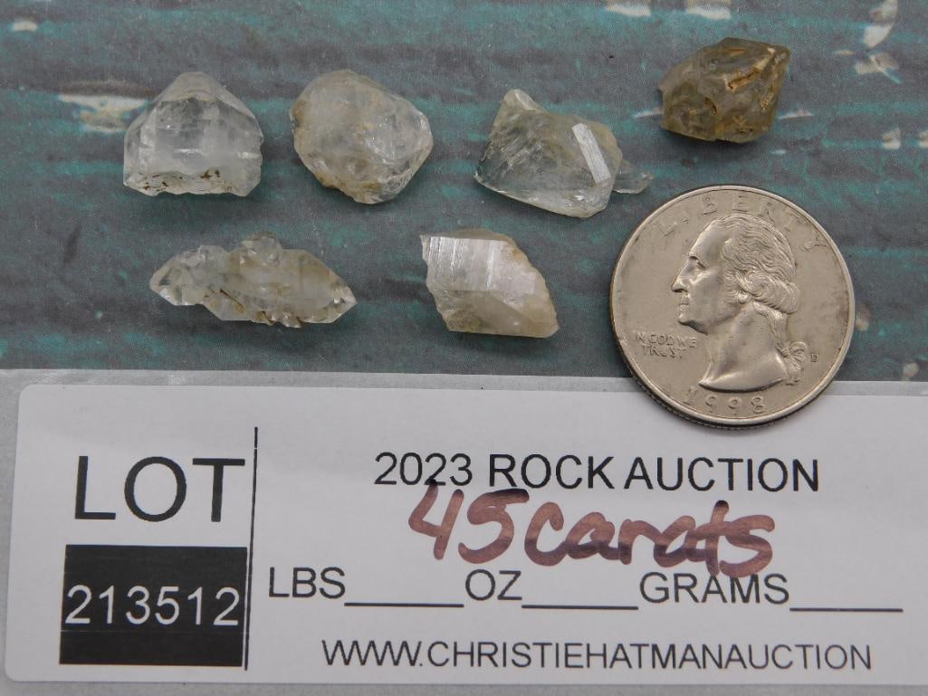 HERKIMER DIAMONDS ROCK STONE LAPIDARY SPECIMEN - 2