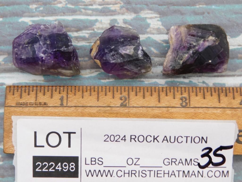 AMETHYST ROCK STONE LAPIDARY SPECIMEN - 2