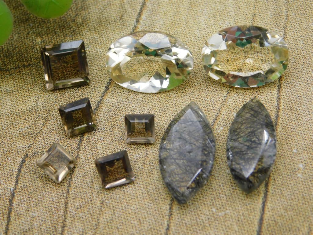 MIXED GEMSTONE LOT ROCK STONE LAPIDARY SPECIMEN: MIXED GEMSTONE LOT ROCK STONE LAPIDARY SPECIMEN