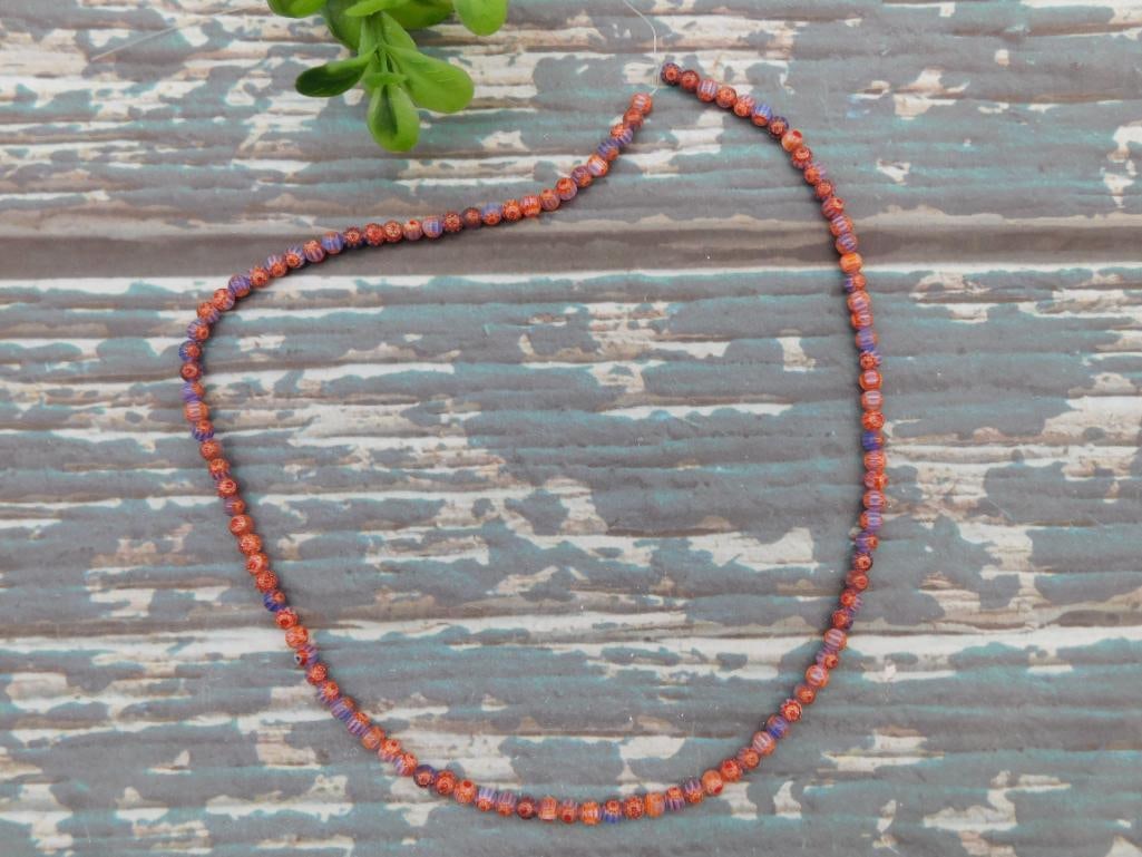 AFRICAN TRADE BEADS ROCK STONE LAPIDARY SPECIMEN: AFRICAN TRADE BEADS ROCK STONE LAPIDARY SPECIMEN