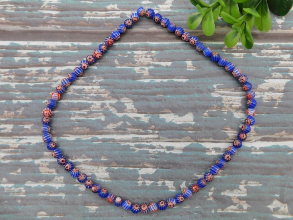 AFRICAN TRADE BEADS ROCK STONE LAPIDARY SPECIMEN: AFRICAN TRADE BEADS ROCK STONE LAPIDARY SPECIMEN