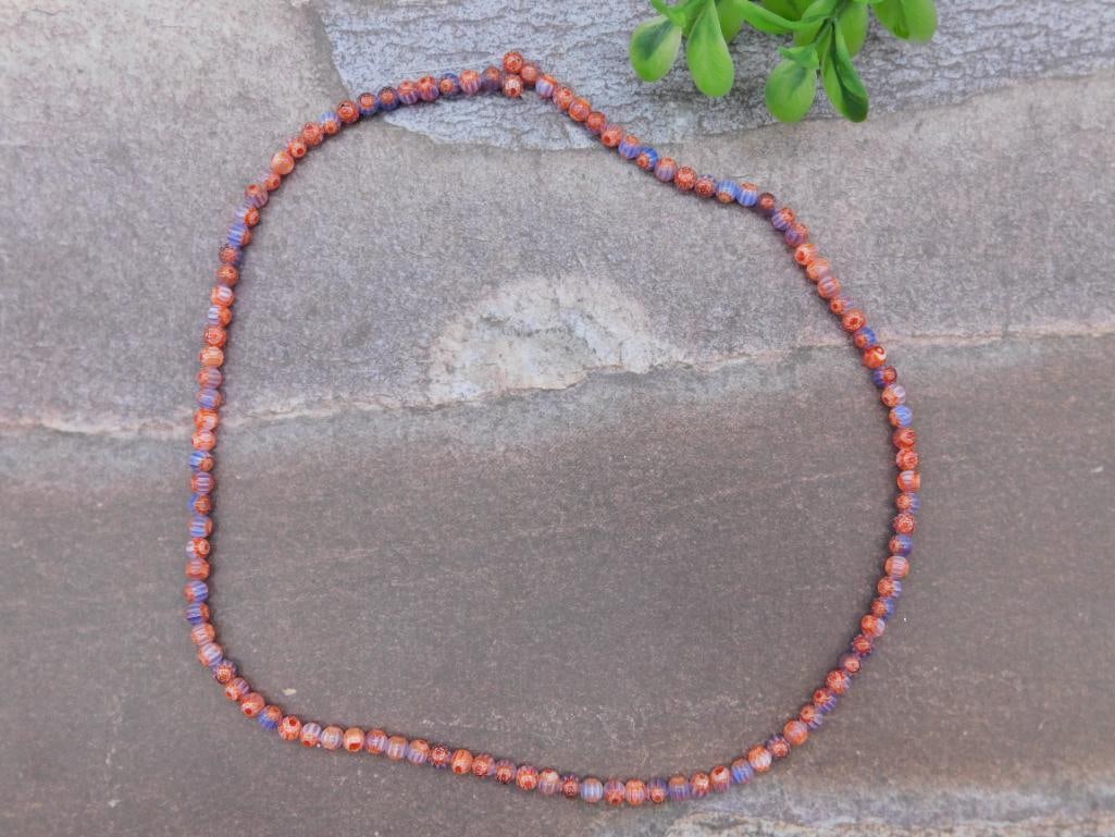 AFRICAN TRADE BEADS ROCK STONE LAPIDARY SPECIMEN: AFRICAN TRADE BEADS ROCK STONE LAPIDARY SPECIMEN