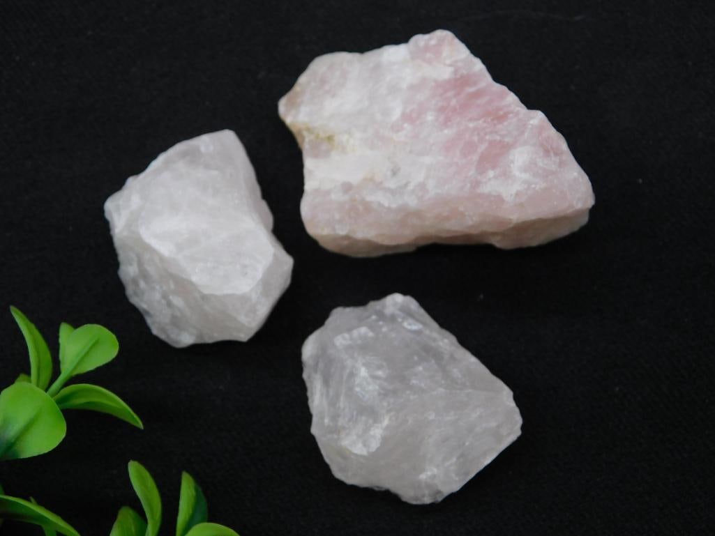ROSE AND STRAWBERRY QUARTZ ROCK STONE LAPIDARY SPECIMEN: ROSE AND STRAWBERRY QUARTZ ROCK STONE LAPIDARY SPECIMEN