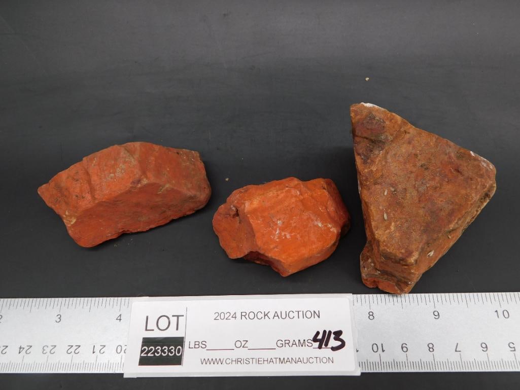 RED JASPER ROCK STONE LAPIDARY SPECIMEN - 2