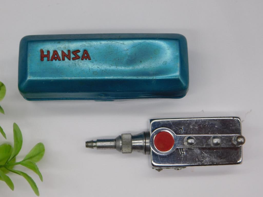 Vintage Hansa Airbrush with Original Case: Vintage Hansa Airbrush with Original Case