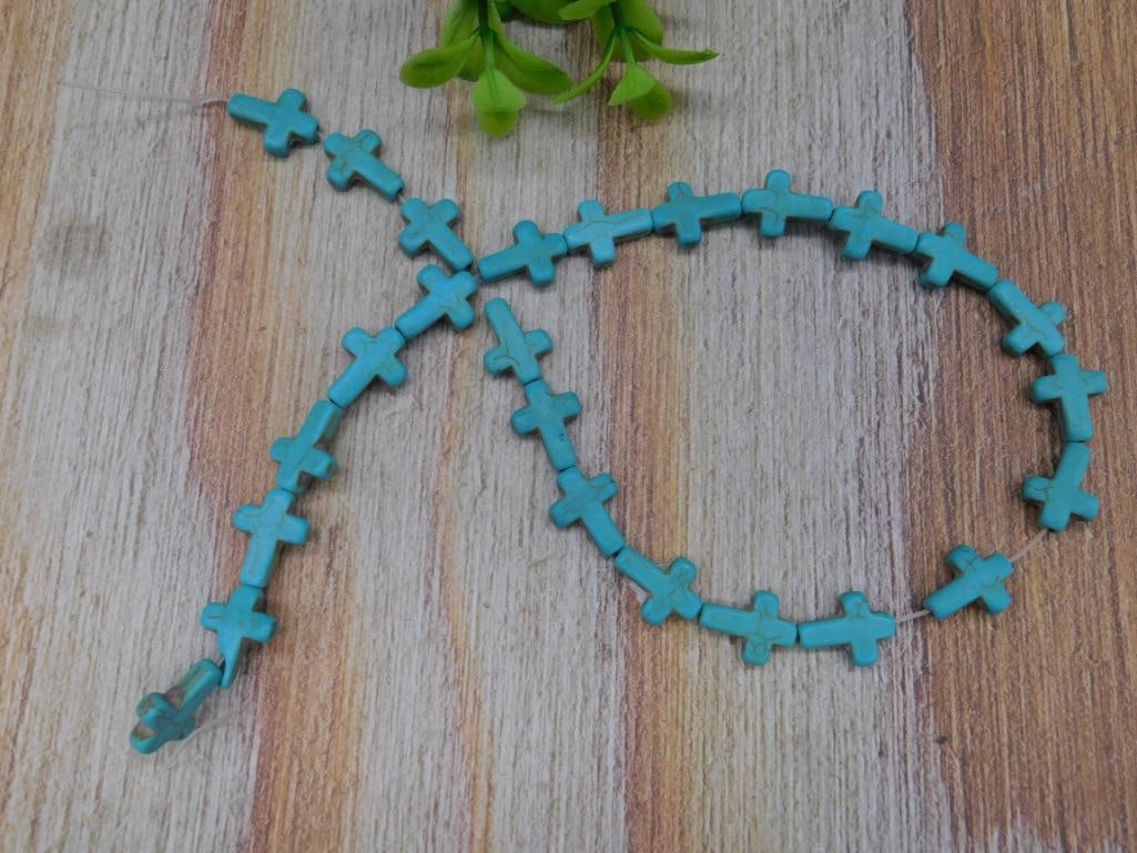 STONE CROSS BEADS ROCK STONE LAPIDARY SPECIMEN: STONE CROSS BEADS ROCK STONE LAPIDARY SPECIMEN