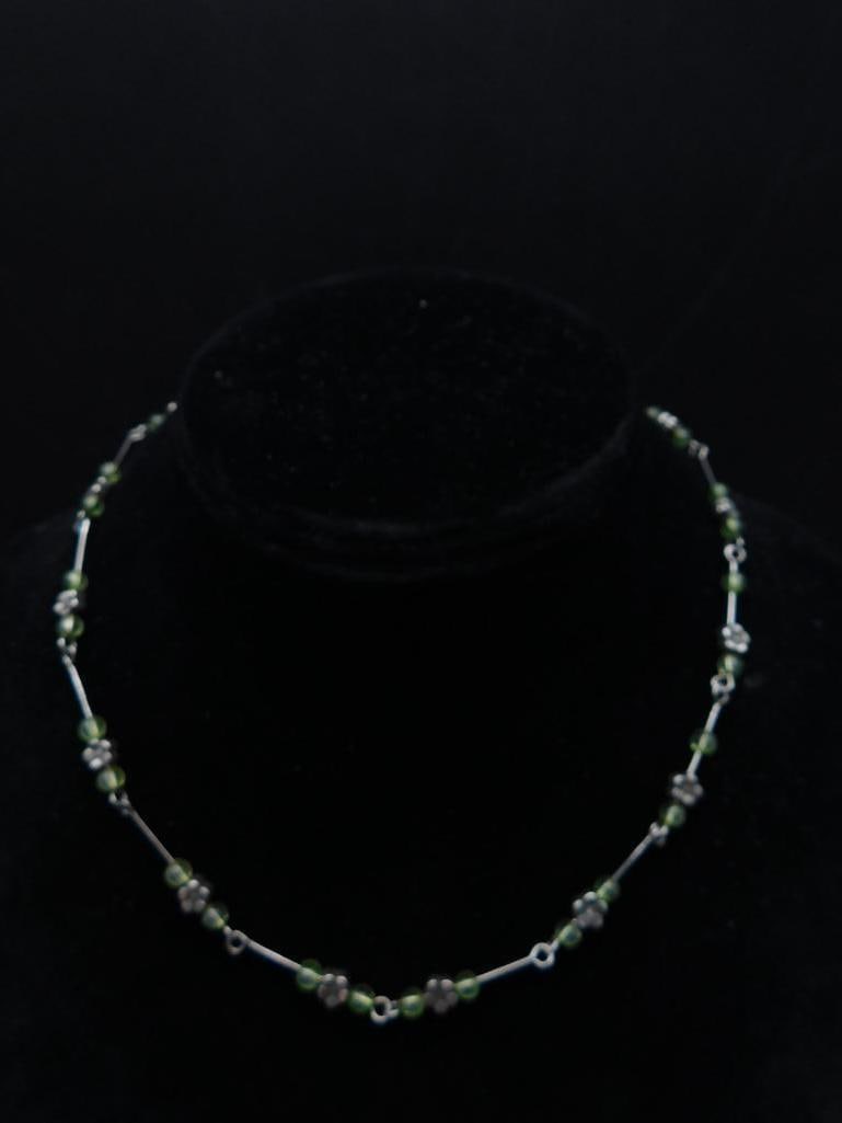 FLOWER NECKLACE: FLOWER NECKLACE