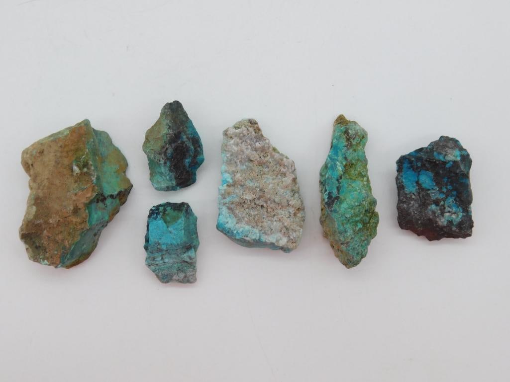 CHRYSOCOLLA ROCK STONE LAPIDARY SPECIMEN (1 of 2)