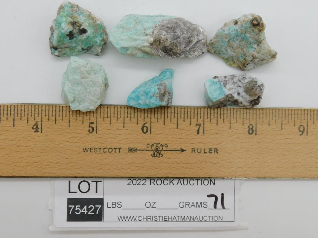 AMAZONITE ROCK STONE LAPIDARY SPECIMEN - 2