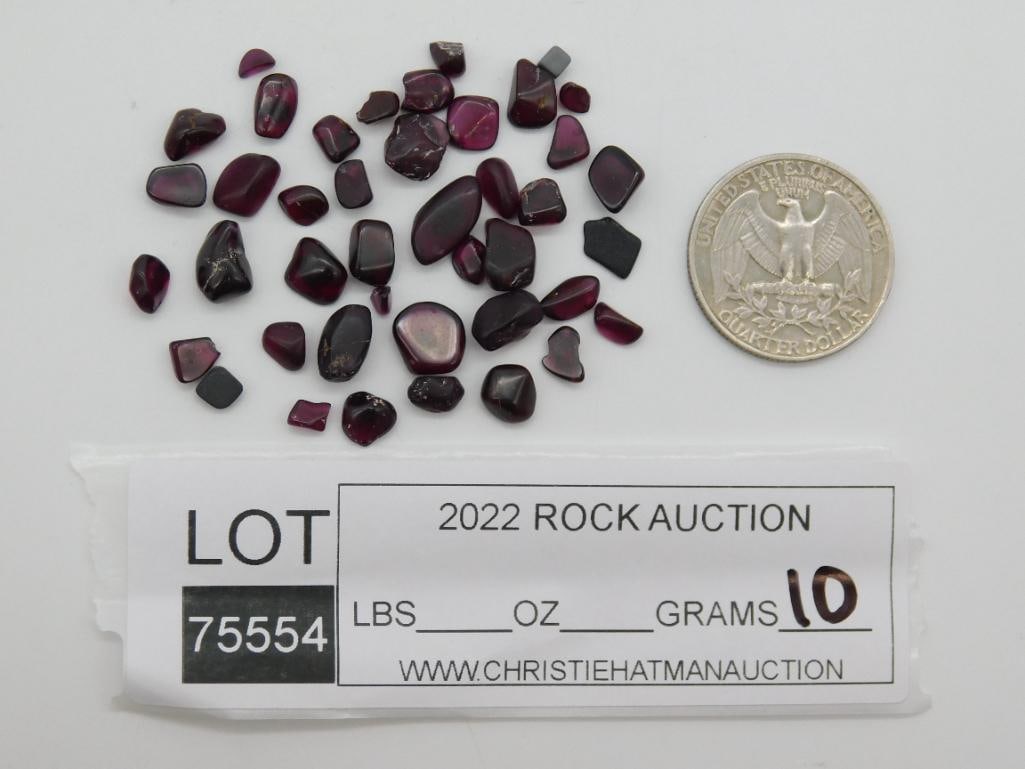 GARNET ROCK STONE LAPIDARY SPECIMEN - 2