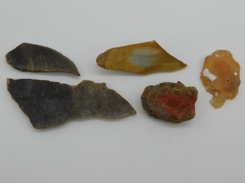 MIXED ROCK STONE LAPIDARY SPECIMEN: MIXED ROCK STONE LAPIDARY SPECIMEN