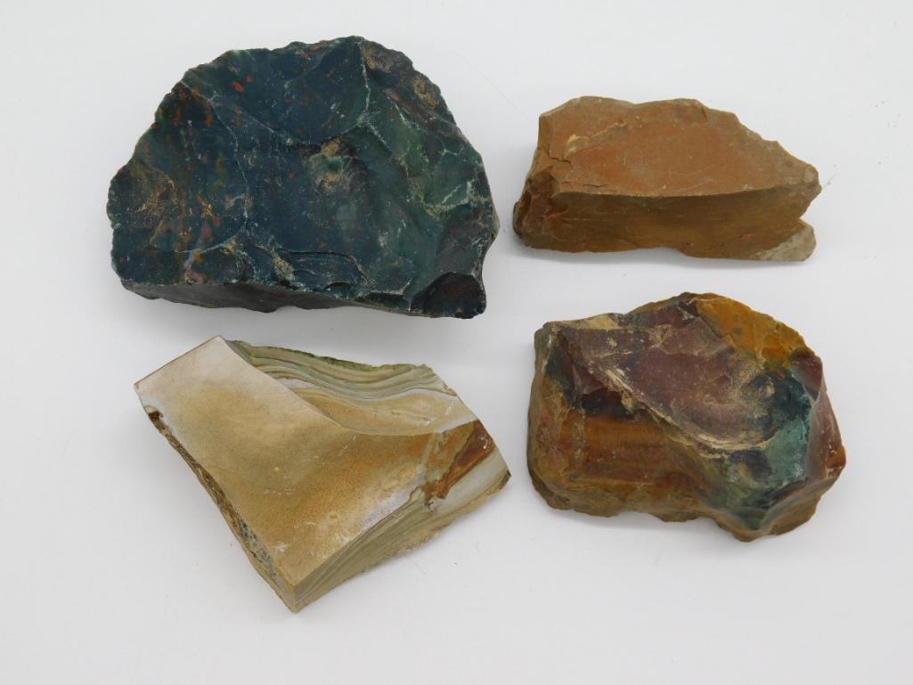 MIXED ROCK STONE LAPIDARY SPECIMEN: MIXED ROCK STONE LAPIDARY SPECIMEN