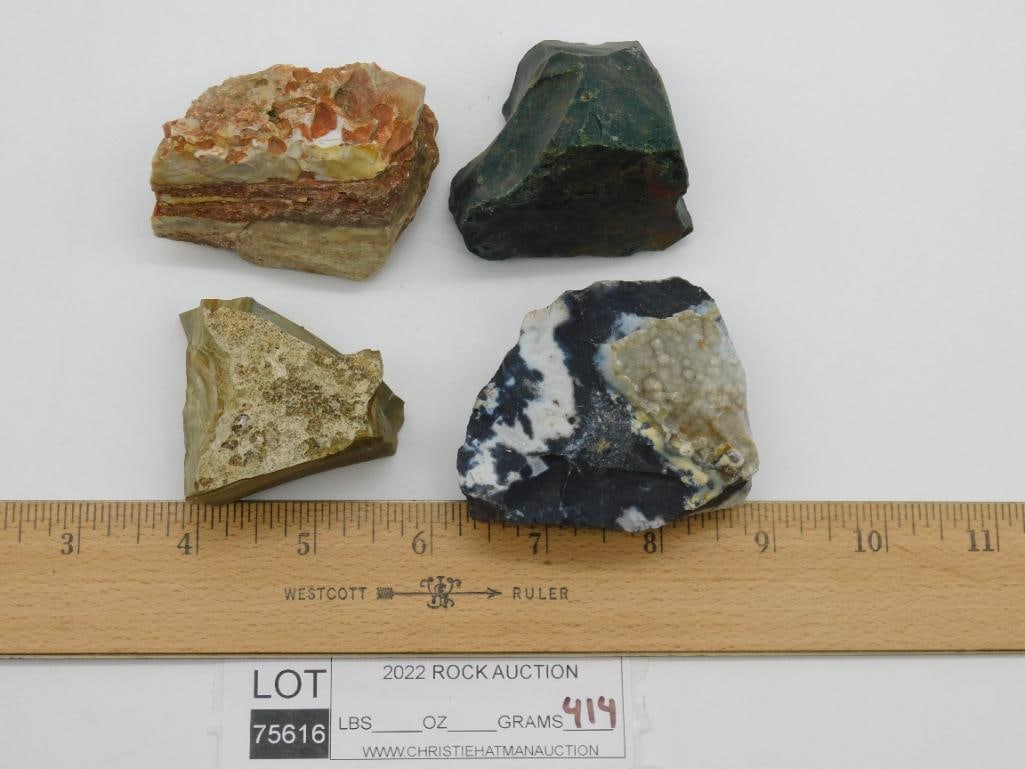 MIXED ROCK STONE LAPIDARY SPECIMEN - 2