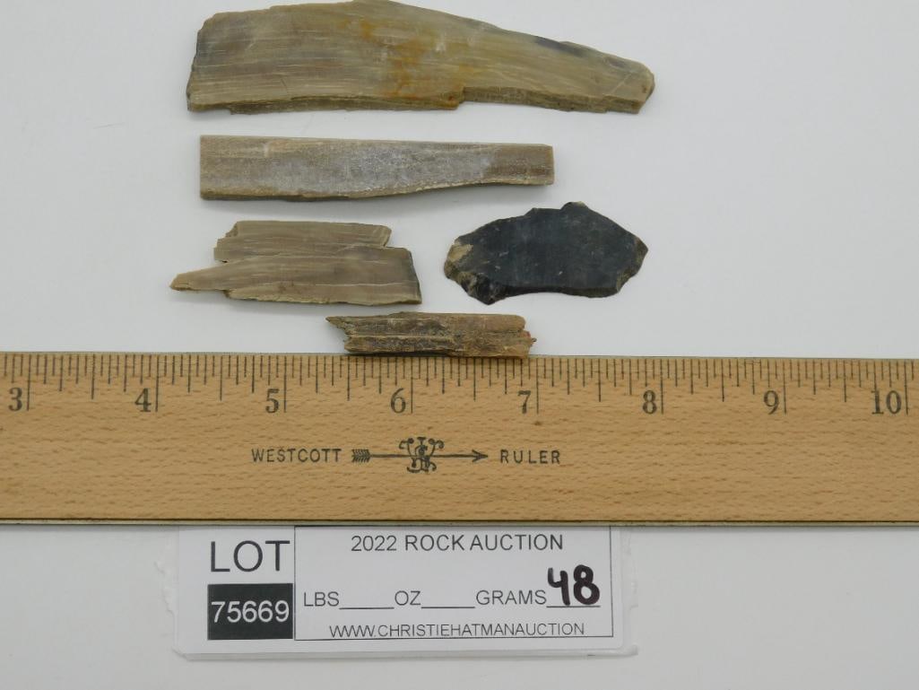 SLAB ROCK STONE LAPIDARY SPECIMEN - 2