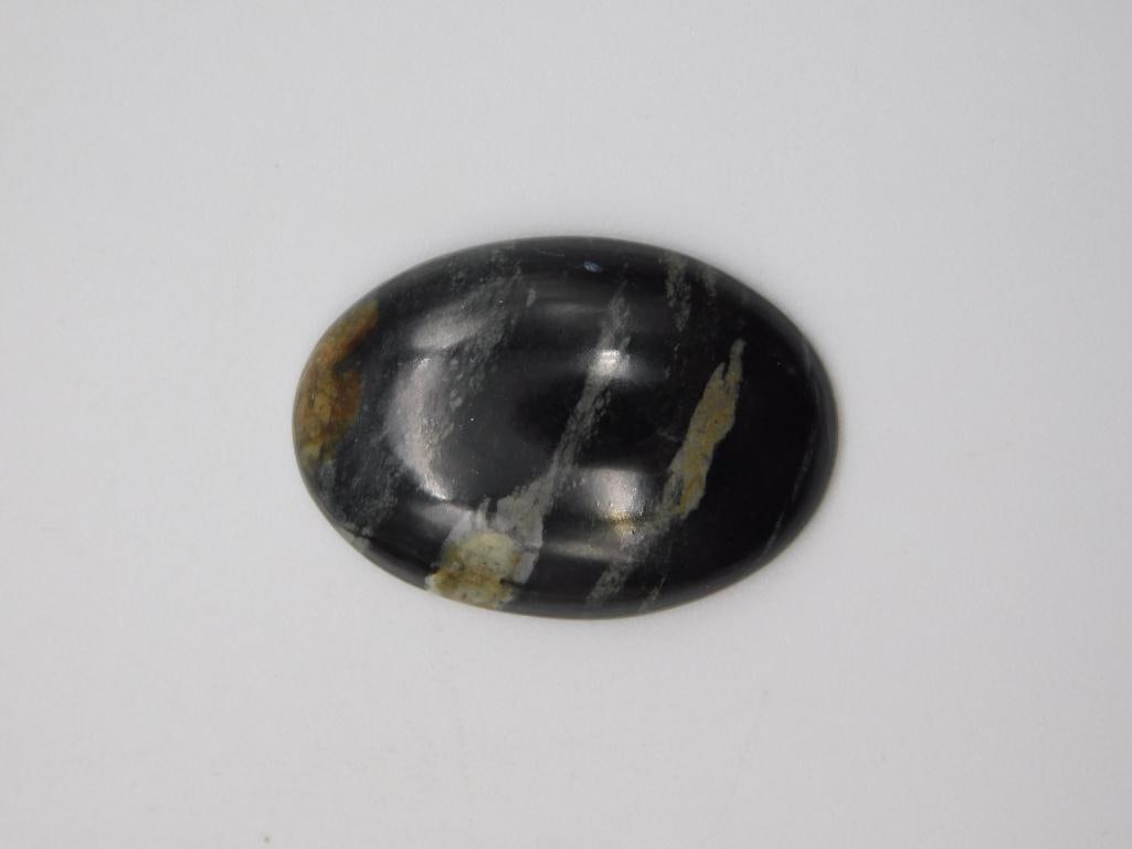 PICASSO STONE CABOCHON ROCK STONE LAPIDARY SPECIMEN: PICASSO STONE CABOCHON ROCK STONE LAPIDARY SPECIMEN