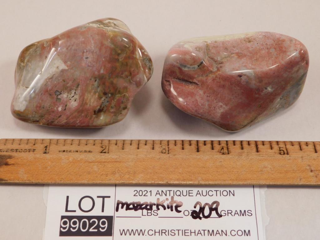 MOZARKITE ROCK STONE LAPIDARY SPECIMEN - 2