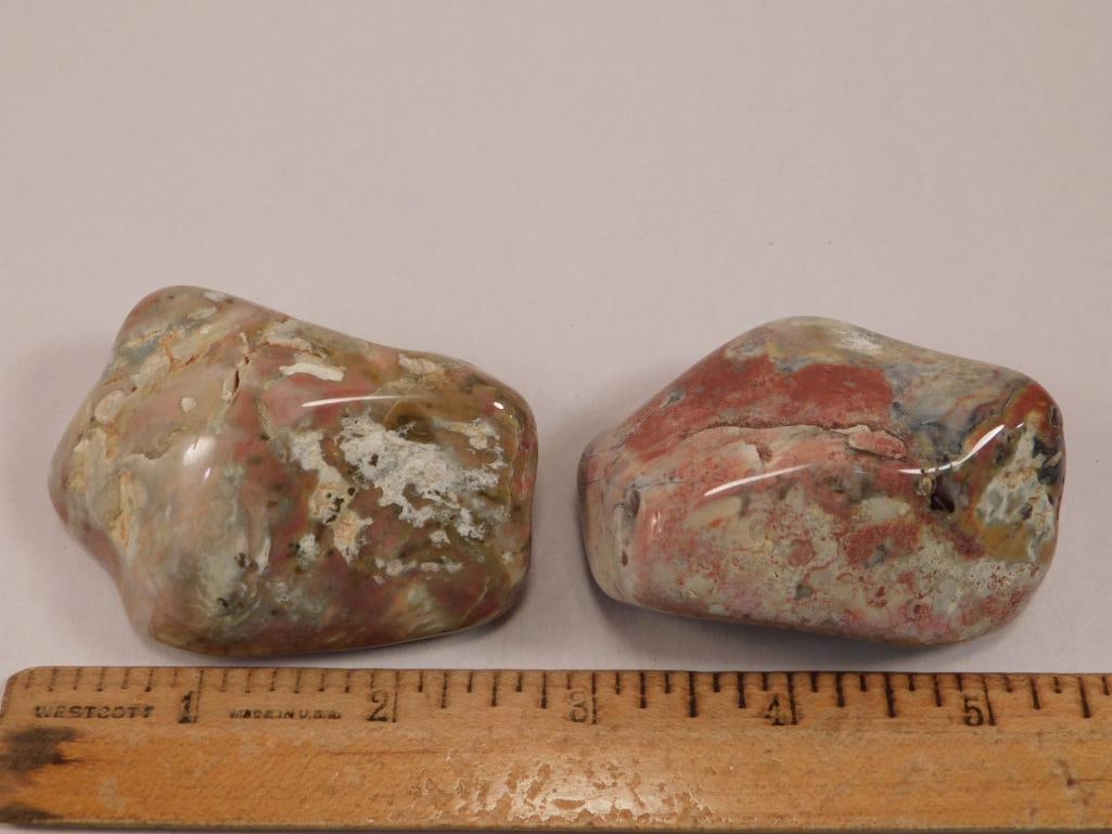 MOZARKITE ROCK STONE LAPIDARY SPECIMEN - 3